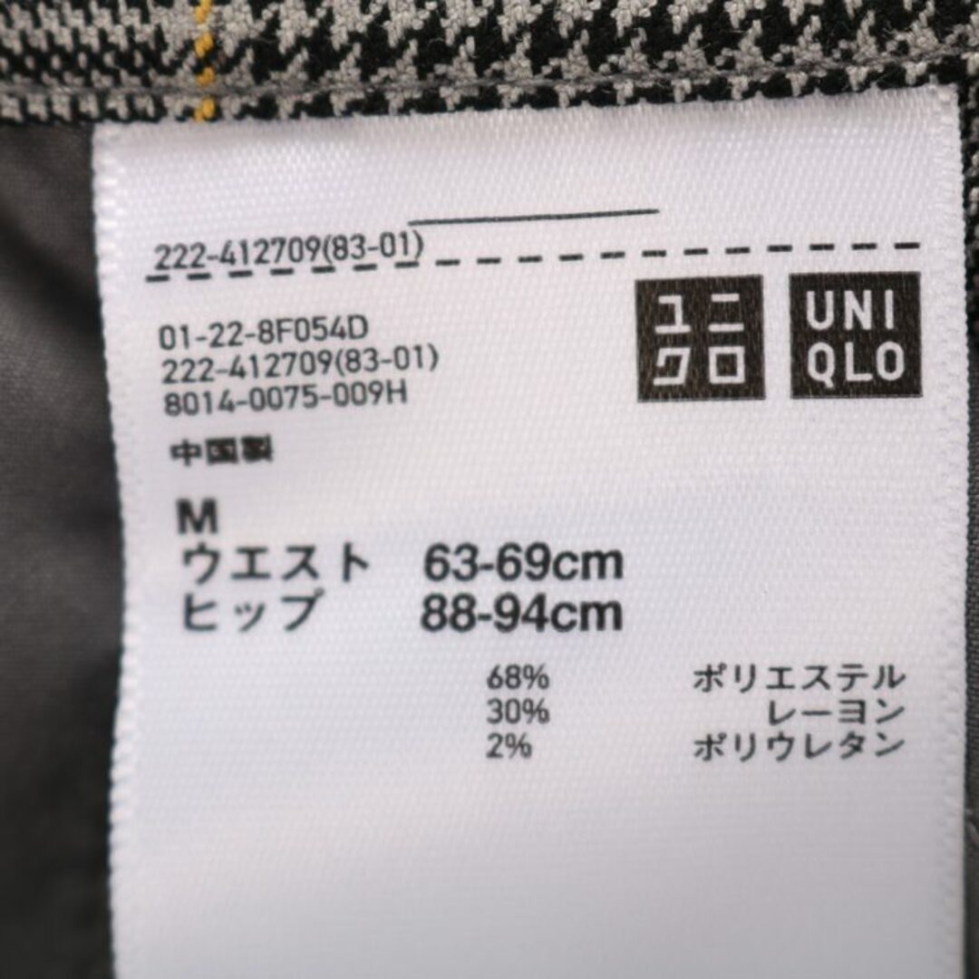 UNIQLO(ユニクロ)のユニクロ ペンシルスカート チェック柄 レディース Mサイズ グレー UNIQLO レディースのスカート(その他)の商品写真