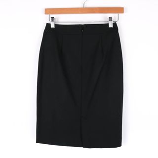 ユニクロ(UNIQLO)のユニクロ タイトスカート ビジネス レディース ｳｴｽﾄ58cm ﾋｯﾌﾟ85cmサイズ ブラック UNIQLO(その他)