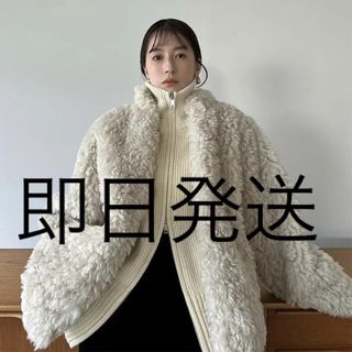 クラネ(CLANE)の田中みな実×CLANE CURL FUR SHORT COAT(毛皮/ファーコート)