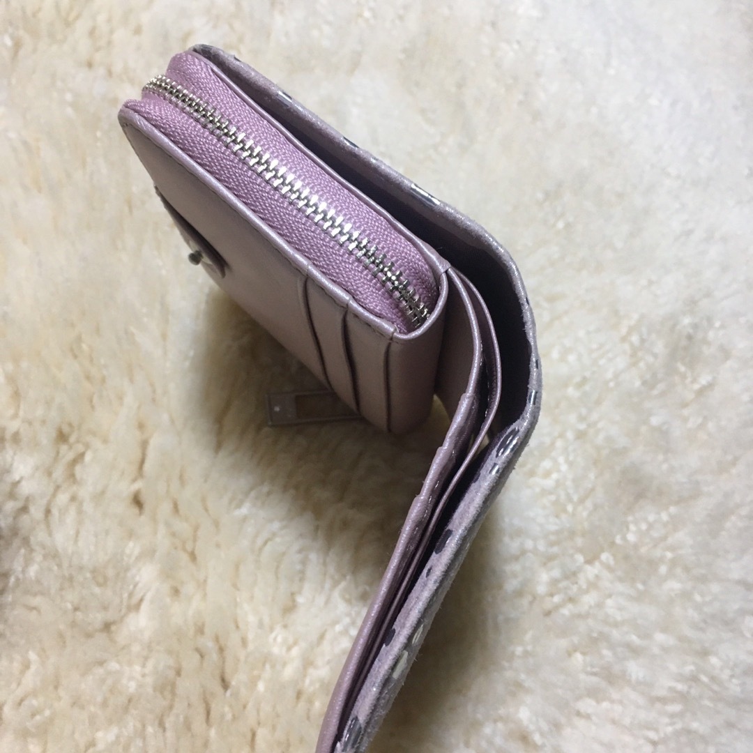 airlist(エアリスト)のairlist エアリスト 折り財布 ピンク レディースのファッション小物(財布)の商品写真