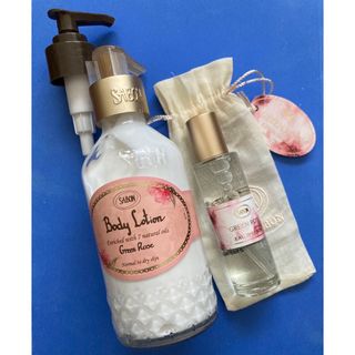 サボン(SABON)の30%オフ！SABON◆グリーン・ローズ【ボディローション＆オードサボン】(ボディローション/ミルク)