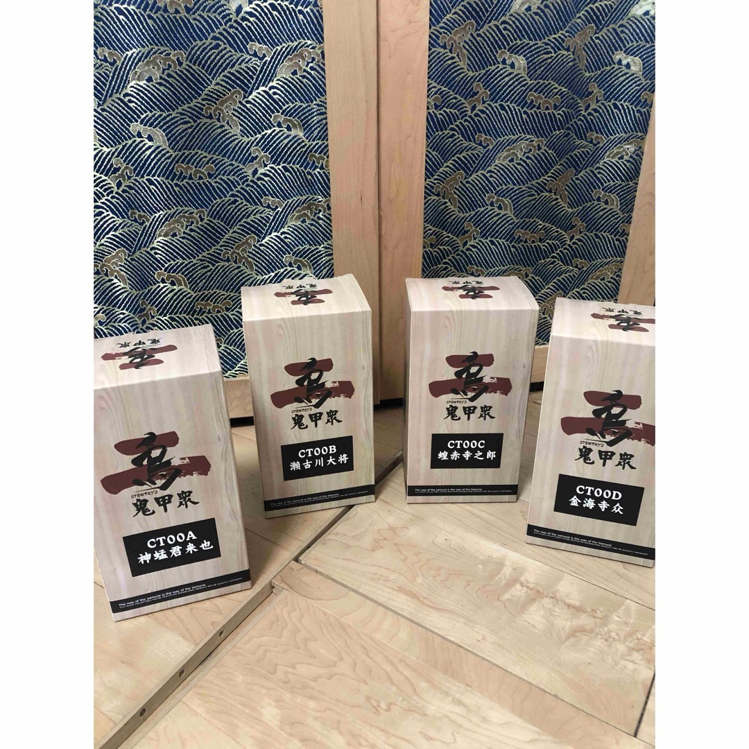 CROWTOYS 鬼甲衆 シリーズ2 カブト武士侍鬼1/12可動フィギュア4体 CROWTOYS 鬼甲衆 シリーズ2 カブト武士侍鬼1/12可動フィギュア4体
