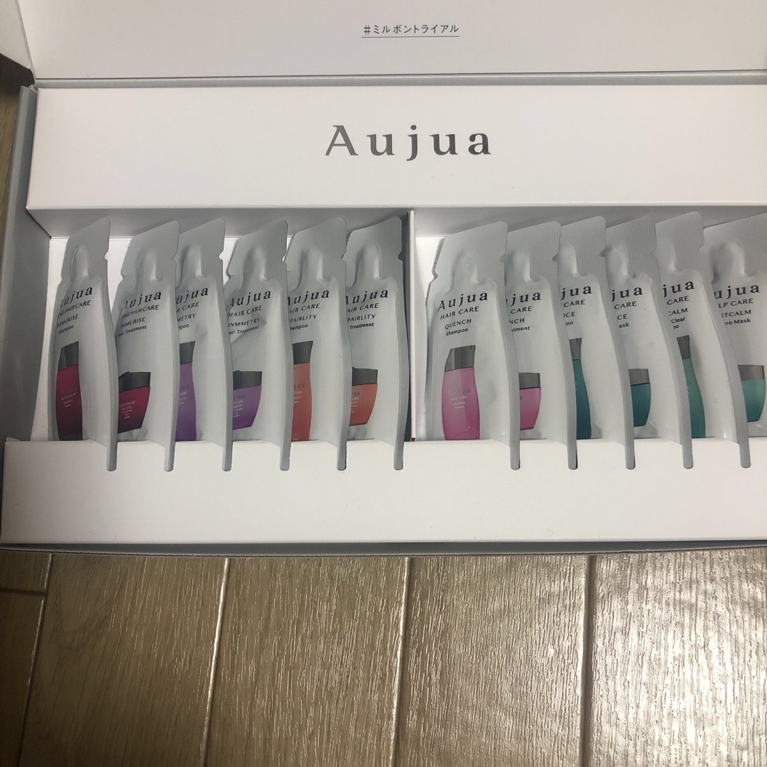 Aujua - ミルボン オージュア トライアル6セットの通販 by モコ Aujua - ミルボン オージュア トライアル6セットの通販 by モコ