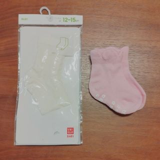 ユニクロ(UNIQLO)の【新品】靴下2足　女の子(靴下/タイツ)