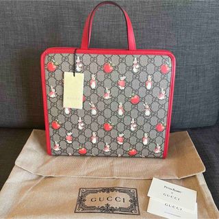 Gucci - GUCCI グッチ キッズ ピーターラビット×GG トートバッグの通販