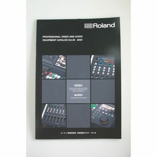 ローランド(Roland)の保存版 roland ローランド PA SR 機材 カタログ(その他)