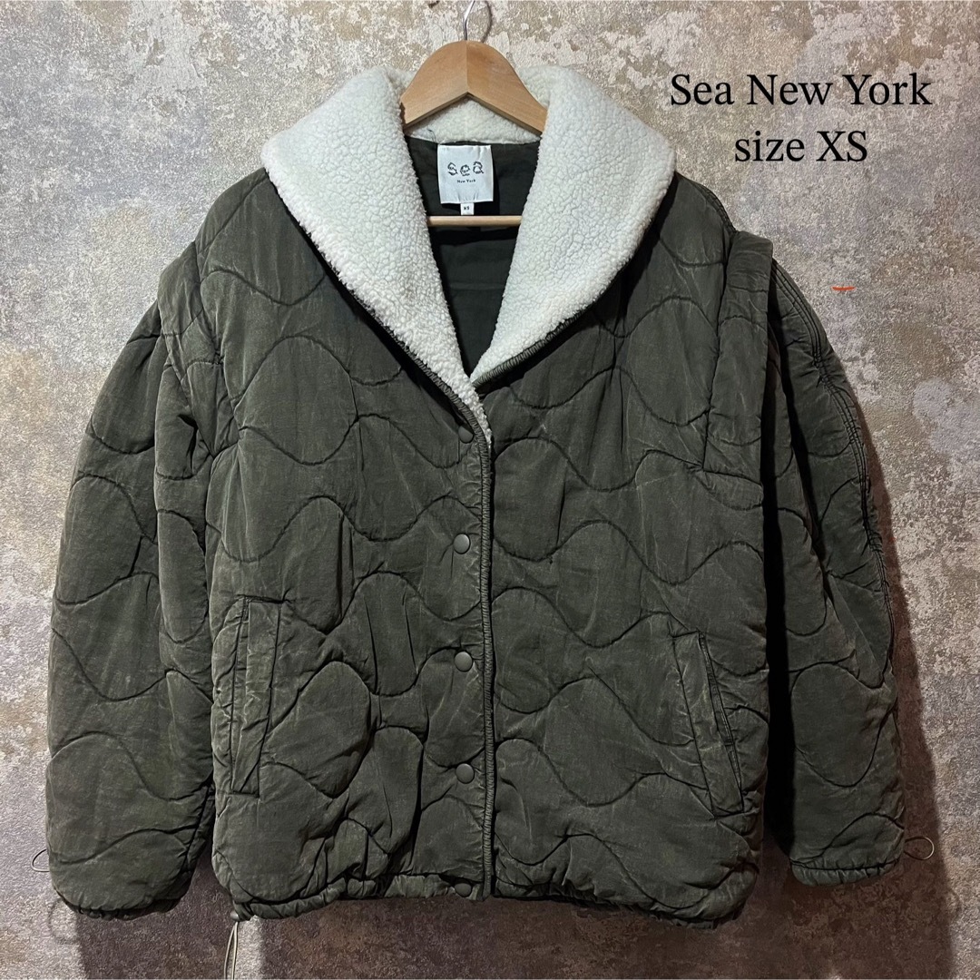 Sea New York(シーニューヨーク)のSea New York シーニューヨーク キルティング 中綿 ボアジャケット レディースのジャケット/アウター(その他)の商品写真