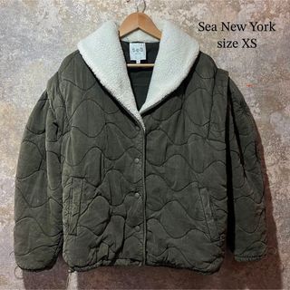 シーニューヨーク(Sea New York)のSea New York シーニューヨーク キルティング 中綿 ボアジャケット(その他)