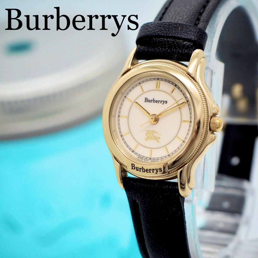 594【美品】Burberrys バーバリー時計　レディース腕時計　新品ベルト | フリマアプリ ラクマ