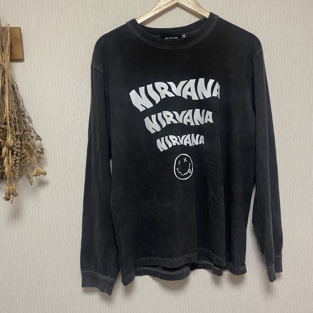 FREAK'S STORE(フリークスストア)のフリークスストアgoodrock speedNIRVANA ロンT レディースのトップス(カットソー(長袖/七分))の商品写真