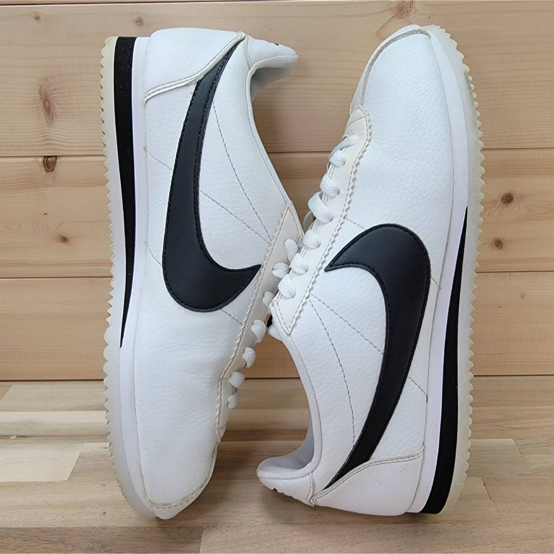 NIKE - ナイキ クラシックコルテッツ レザー ホワイト/ブラック NIKE - ナイキ クラシックコルテッツ レザー ホワイト/ブラック