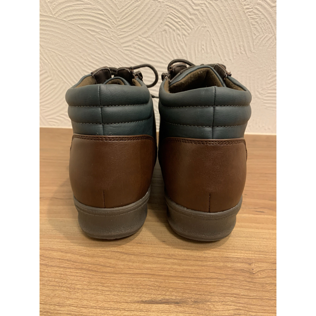 MOONSTAR レザースニーカー　25.0  4E  撥水加工　新品　美品