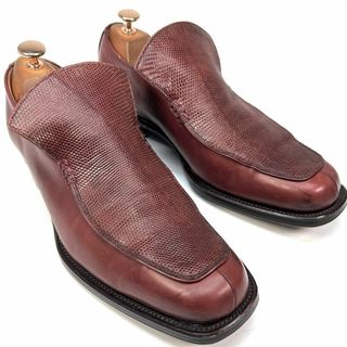 オーセンティックシューアンドコー(AUTHENTIC SHOE&Co.)のAUTKENTIC SHOE& Co. 革靴　ローファー　リザードレザー(ドレス/ビジネス)