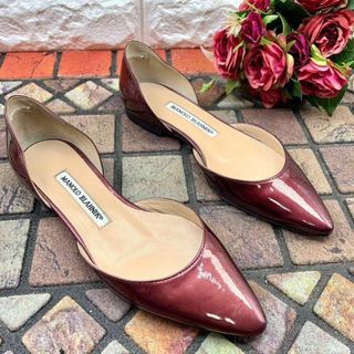 マノロブラニク(MANOLO BLAHNIK)のMANOLO BLAHNIK マノロブラニク　ブロックサンダル(サンダル)