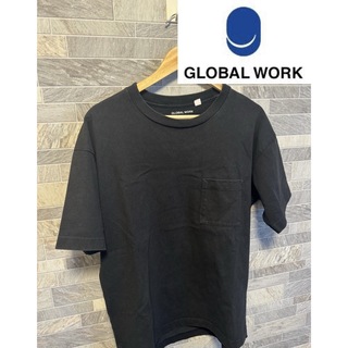 グローバルワーク(GLOBAL WORK)の【グローバルワーク】黒TシャツL(Tシャツ/カットソー(半袖/袖なし))