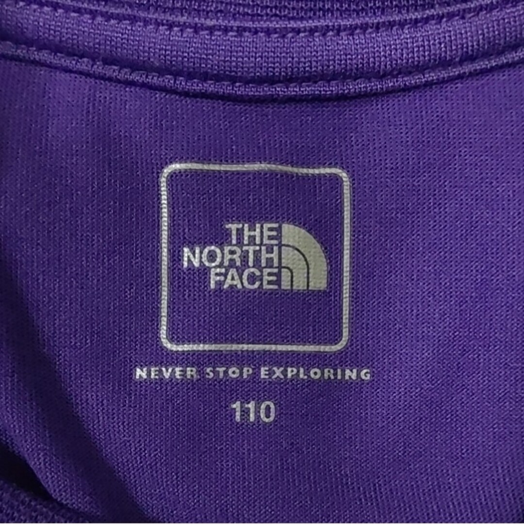 THE NORTH FACE(ザノースフェイス)のノースフェイス カットソー 長袖 110 THENORTHFACE キッズ/ベビー/マタニティのキッズ服男の子用(90cm~)(Tシャツ/カットソー)の商品写真