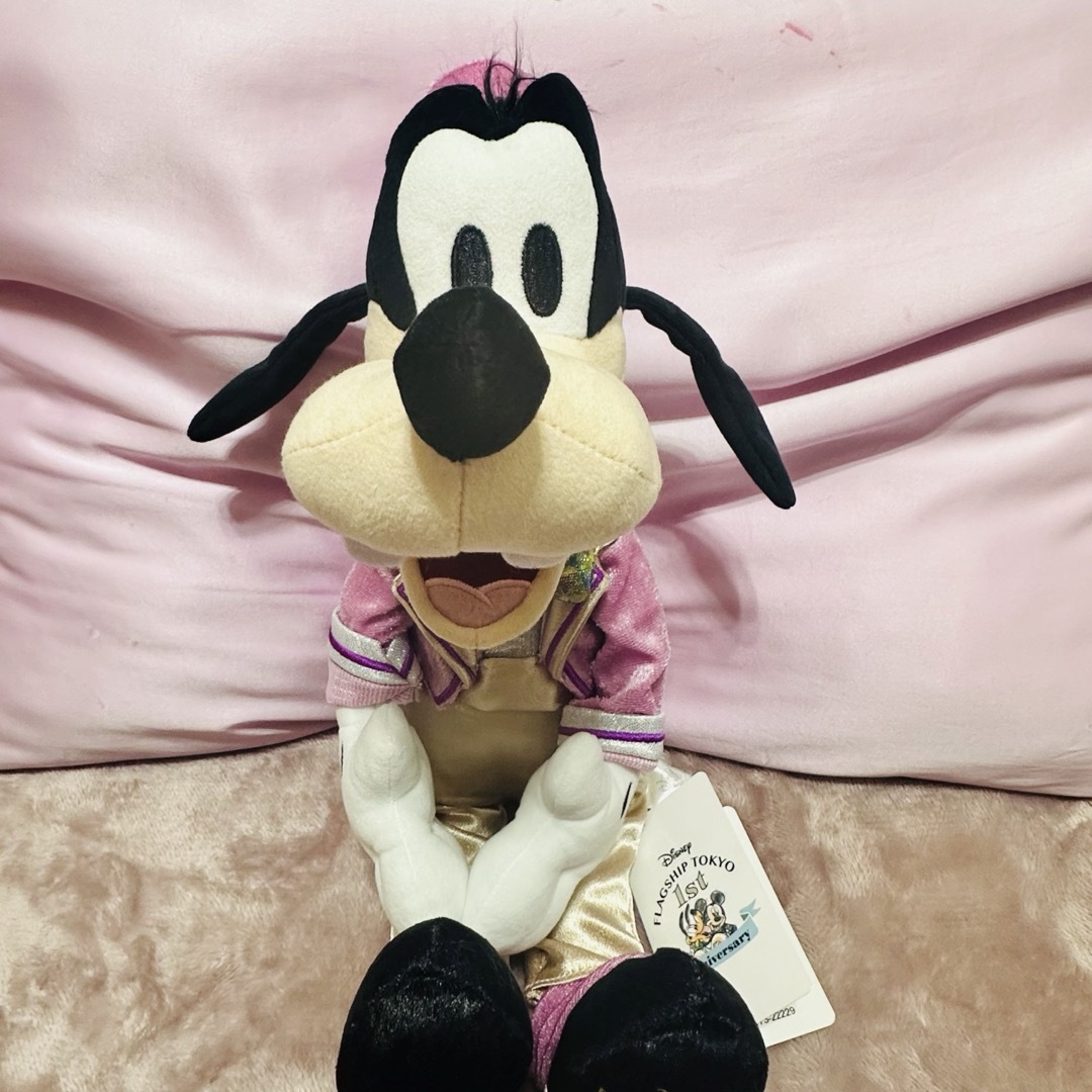 Disney(ディズニー)のグーフィー ぬいぐるみ 30周年 香港 渋谷 フラッグシップ エンタメ/ホビーのおもちゃ/ぬいぐるみ(ぬいぐるみ)の商品写真