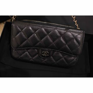 シャネル(CHANEL)のCHANEL シャネル　チェーンウォレット　スマートフォンケース(ショルダーバッグ)