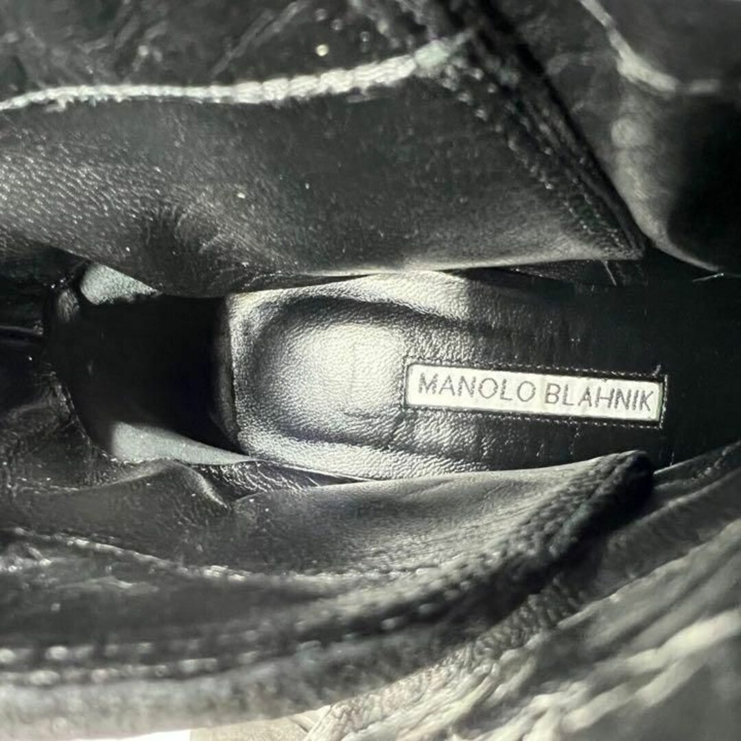 MANOLO BLAHNIK - MANOLO BLAHNIK マノロブニク ショートブーツ