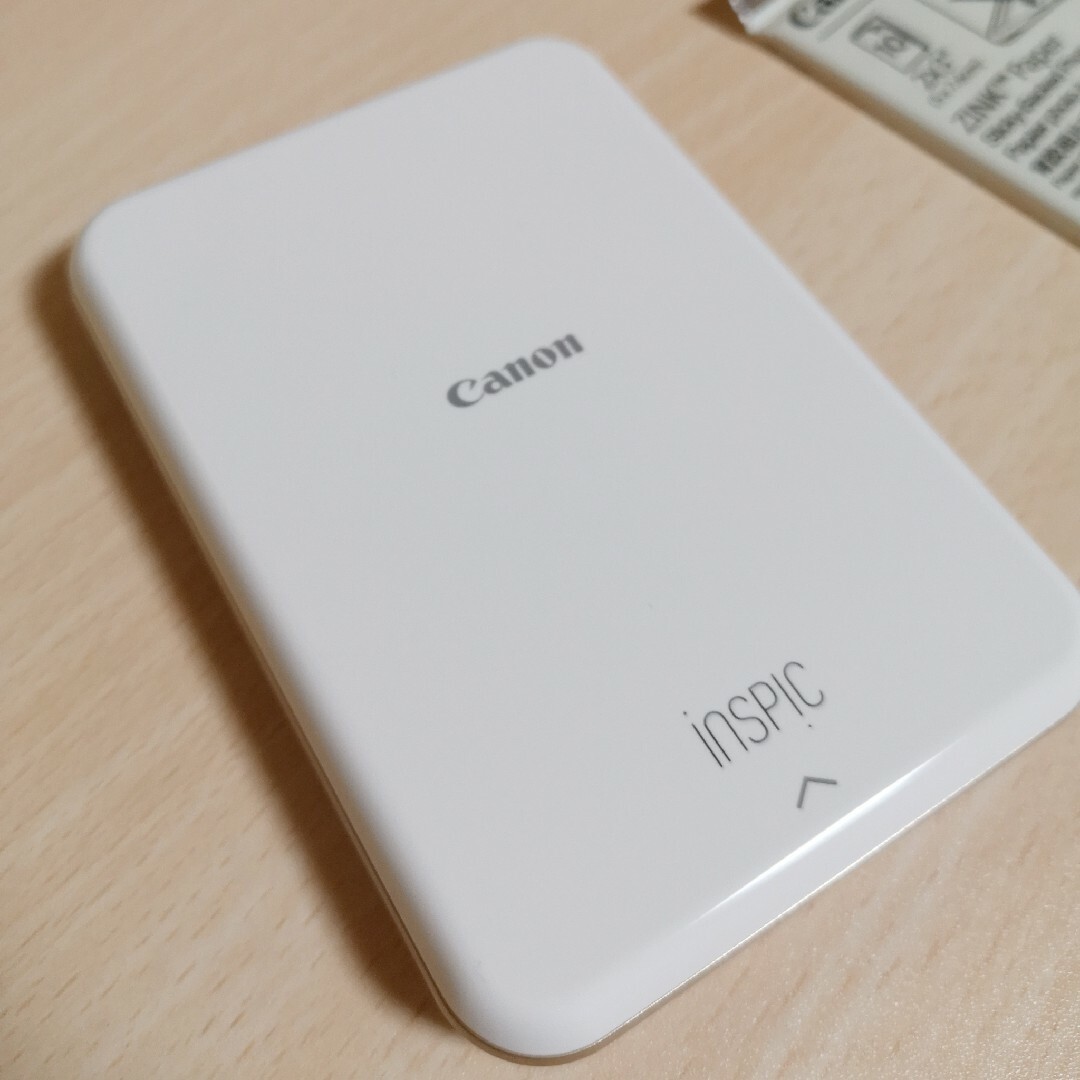 Canon(キヤノン)のcanon inspic pv-123　ミニフォトプリンター スマホ/家電/カメラのPC/タブレット(PC周辺機器)の商品写真