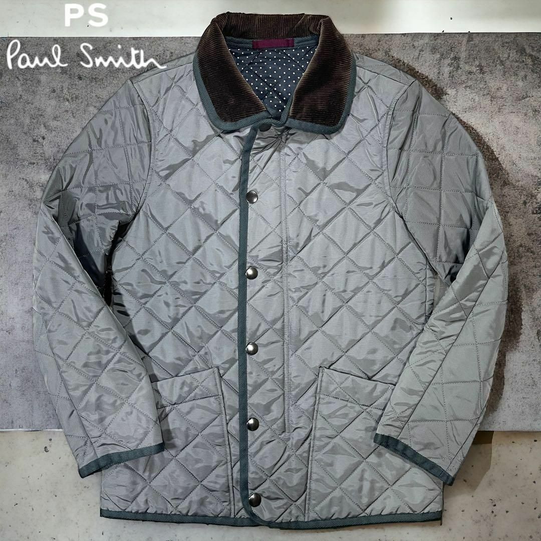 Paul Smith(ポールスミス)の極美品 PS Paul Smith キルティングジャケット 裏地ドット サイズS メンズのジャケット/アウター(その他)の商品写真