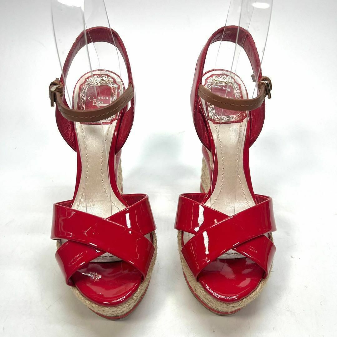 Christian Dior(クリスチャンディオール)のChristian Dior クリスチャンディオール　サンダル　ウェッジソール レディースの靴/シューズ(サンダル)の商品写真