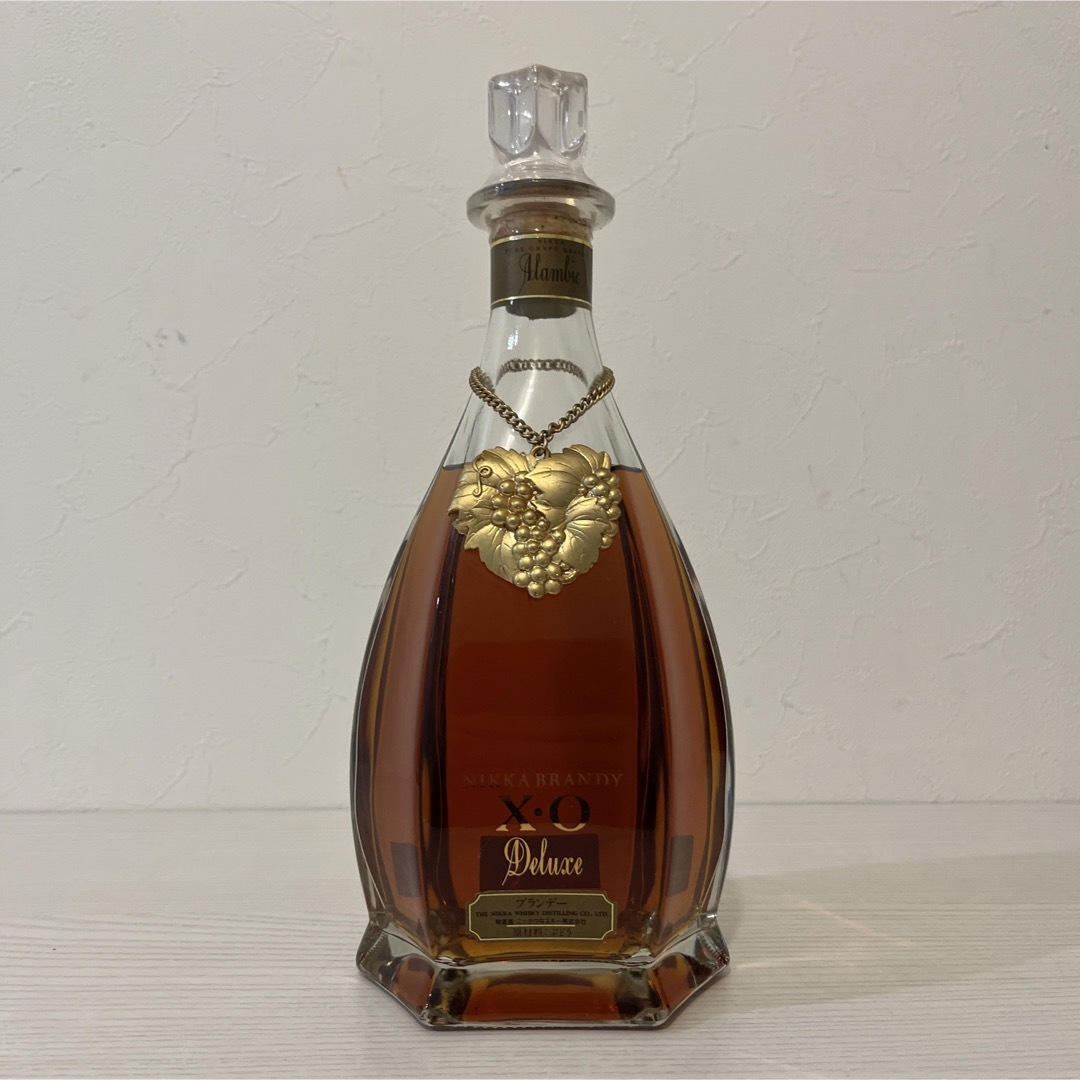 ニッカ ブランデー XO Deluxe アランピック 終売品 古酒 - 酒