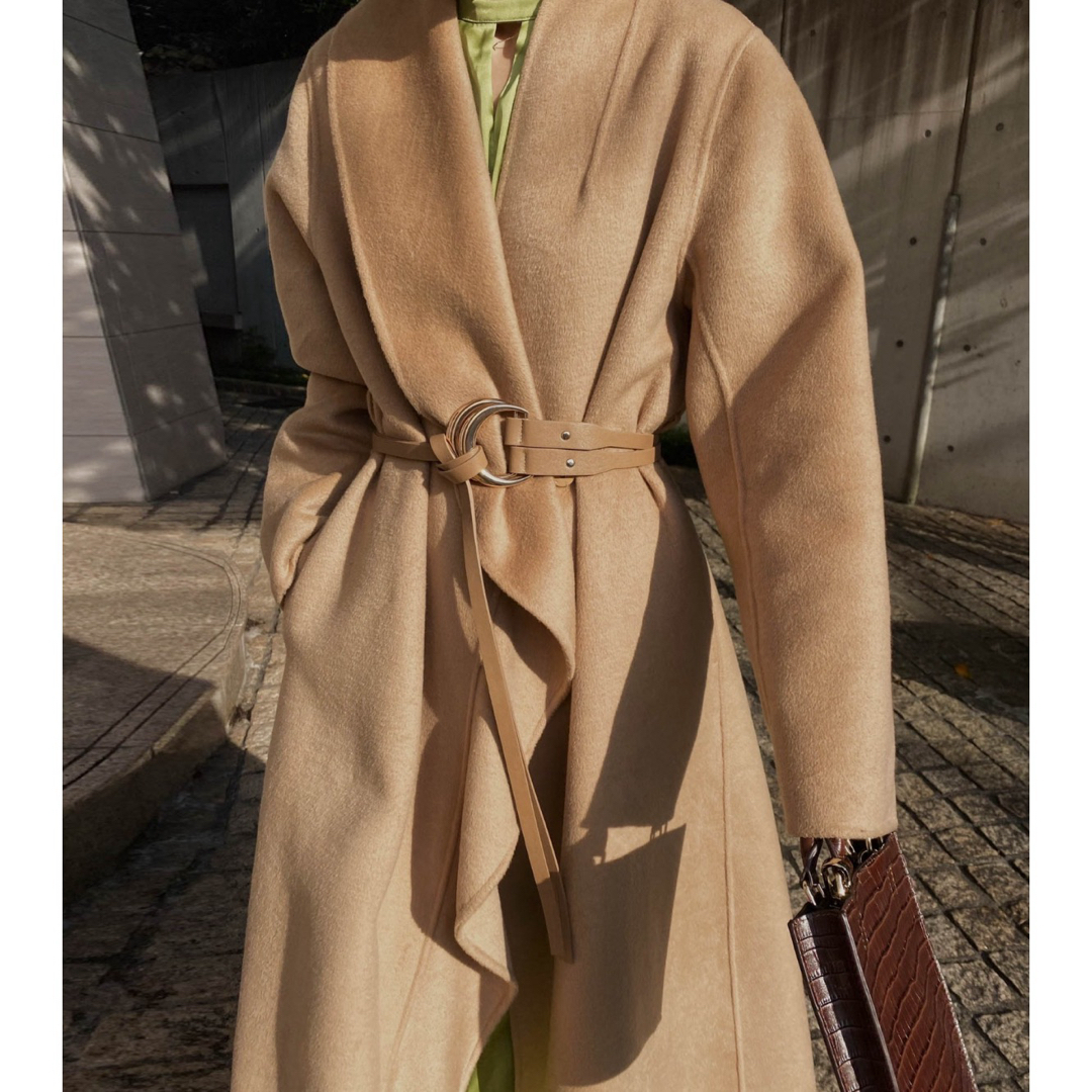 Ameri VINTAGE(アメリヴィンテージ)のAMERI UNDRESSED FRILL COLLAR COAT レディースのジャケット/アウター(ロングコート)の商品写真