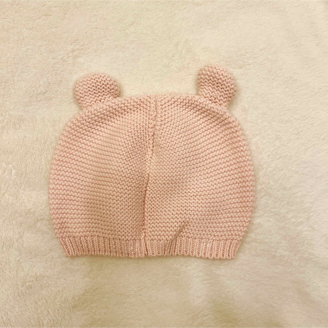 babyGAP(ベビーギャップ)のくま耳♡ニット帽【baby GAP（12-18ヶ月）】 キッズ/ベビー/マタニティのこども用ファッション小物(帽子)の商品写真