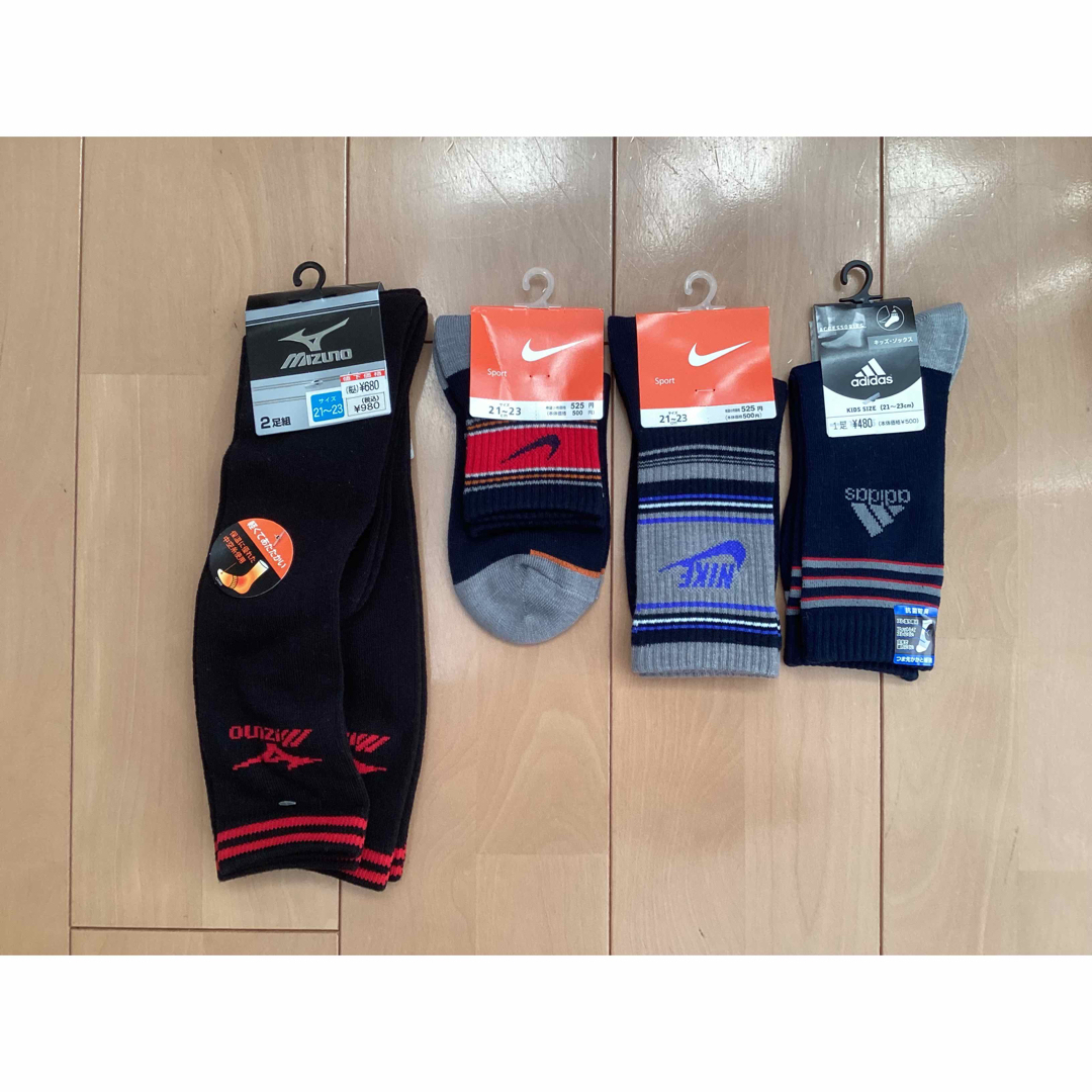 NIKE(ナイキ)のアディダス・ミズノ・ナイキ靴下　④ キッズ/ベビー/マタニティのこども用ファッション小物(靴下/タイツ)の商品写真