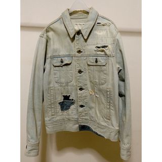 ラグアンドボーン(Rag & Bone)のRag & bone オーバーサイズ　ダメージデニムジャケット(Gジャン/デニムジャケット)