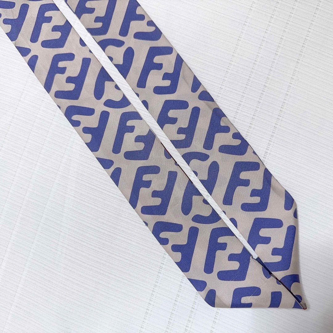 FENDI - FENDI FF フェンディ 総柄 ロゴ入り ラッピー バンダナ FENDI - FENDI FF フェンディ 総柄 ロゴ入り ラッピー バンダナ