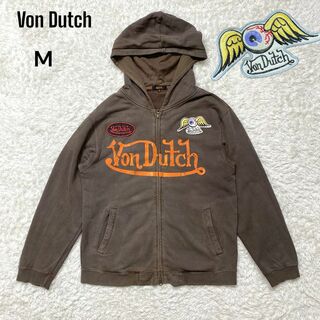 Von Dutch - VON DUTCH 古着 状態良好 ジャケット ライダース ブラック