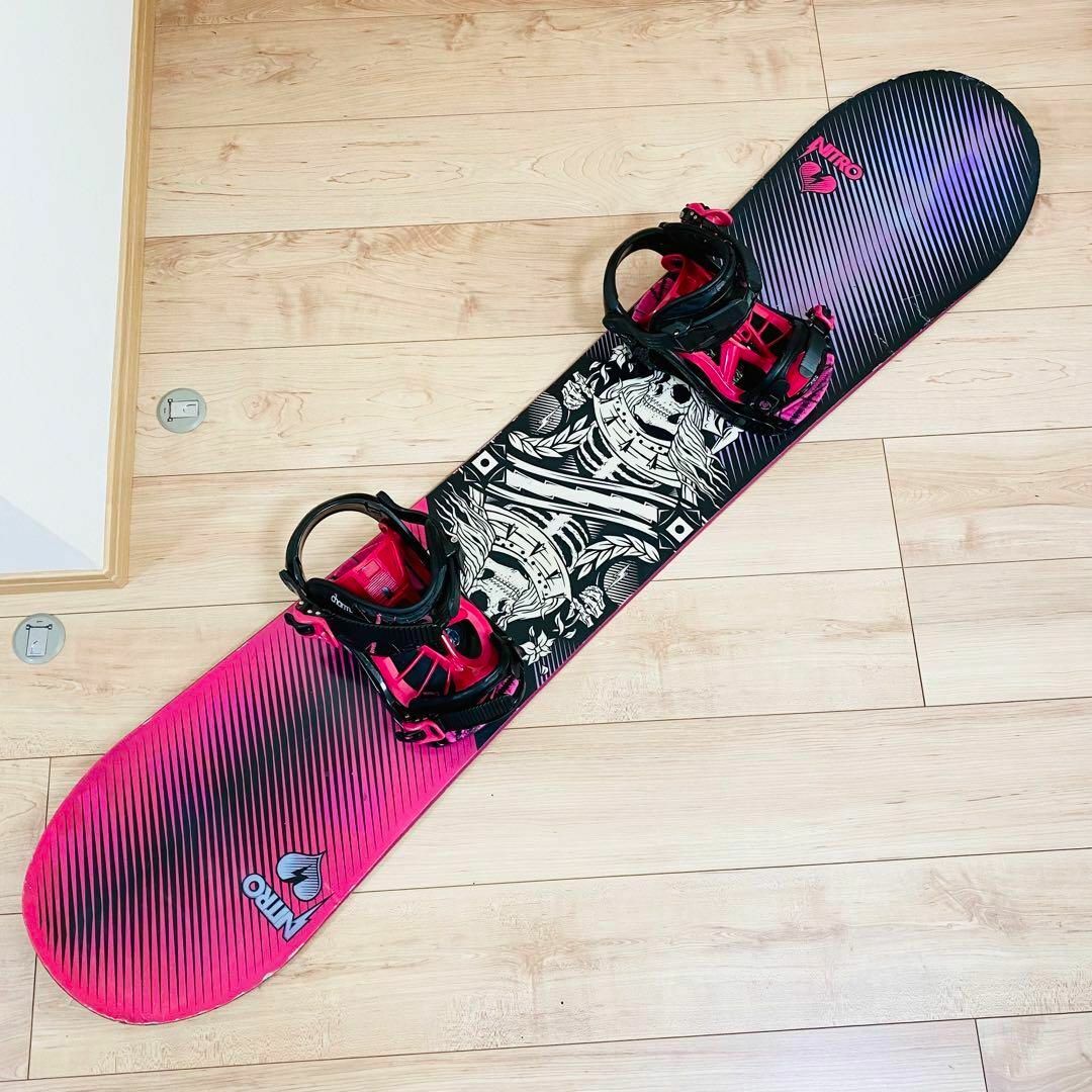 国内在庫】 NITRO×K2 DEMAND スノーボード×ビンディング 142cm LTD