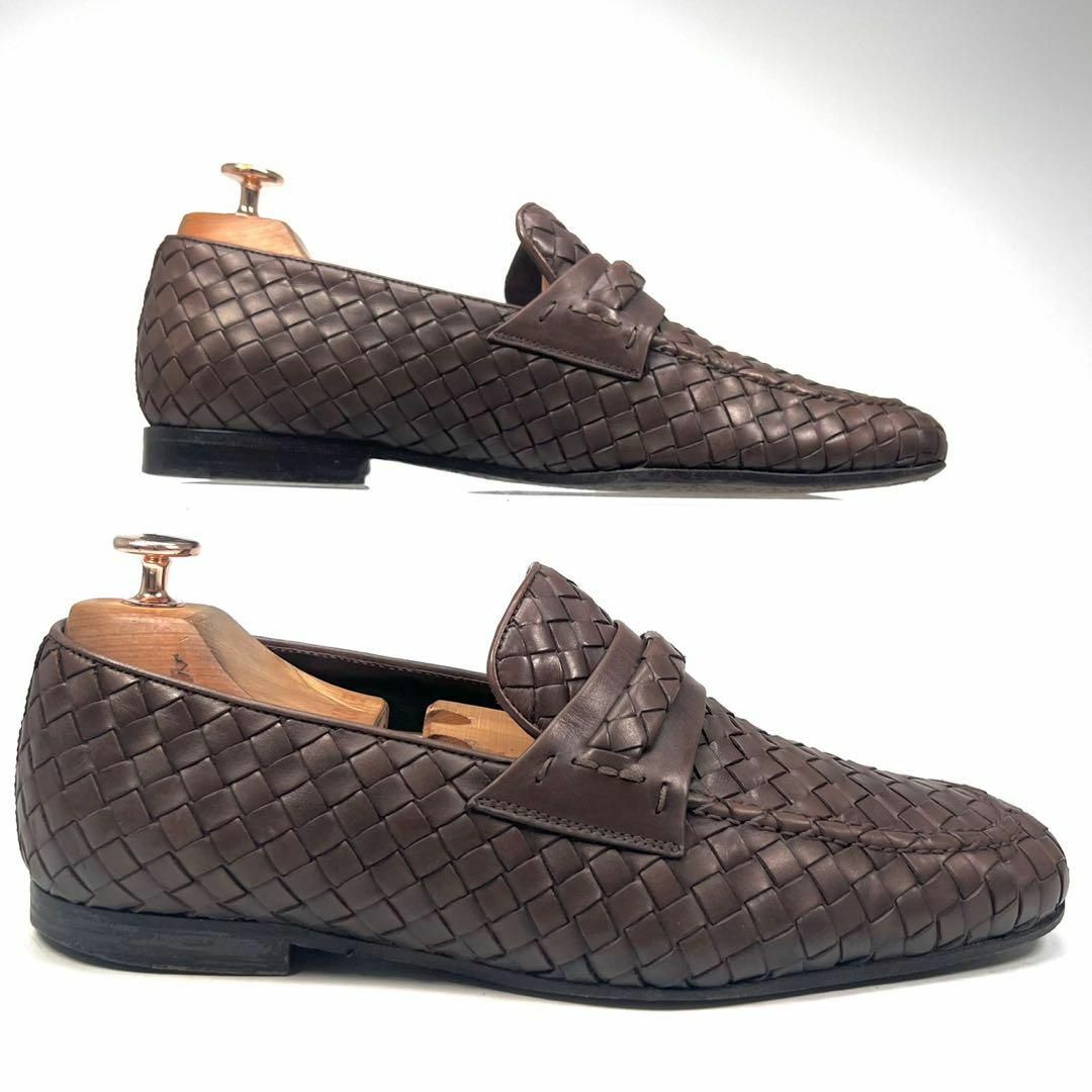 Bottega Veneta(ボッテガヴェネタ)のボッテガヴェネタ　ローファー　革靴　イントレチャート レディースの靴/シューズ(ローファー/革靴)の商品写真