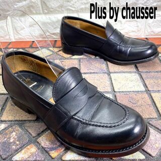 ショセ(chausser)のplus by chausser ショセ　コインローファー　革靴　レディース(ローファー/革靴)