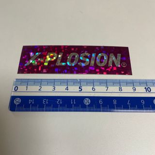 エクスプロージョン(X-PLOSION)のエクスプロージョン  ステッカー(トレーニング用品)