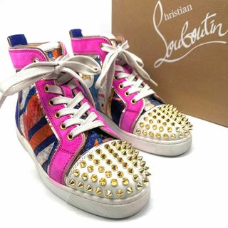 クリスチャンルブタン(Christian Louboutin)のクリスチャンルブタンスニーカー　マルチカラー　スパイク　スタッズ(スニーカー)