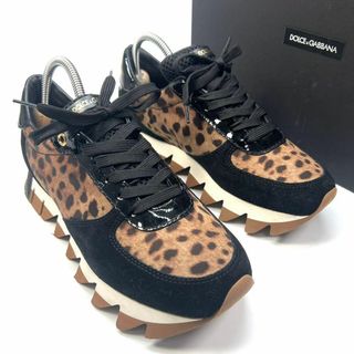 ドルチェアンドガッバーナ(DOLCE&GABBANA)のドルチェ&ガッバーナ　ドルガバ　スニーカー　レオパード　シャークソール(スニーカー)