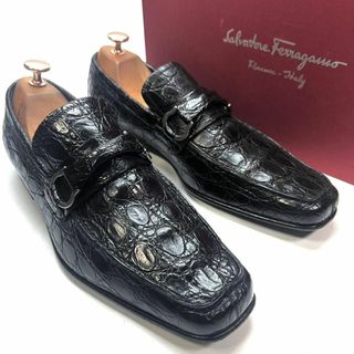 サルヴァトーレフェラガモ(Salvatore Ferragamo)のSalvatore Ferragamo フェラガモ リアルクロコ　ローファー(ドレス/ビジネス)