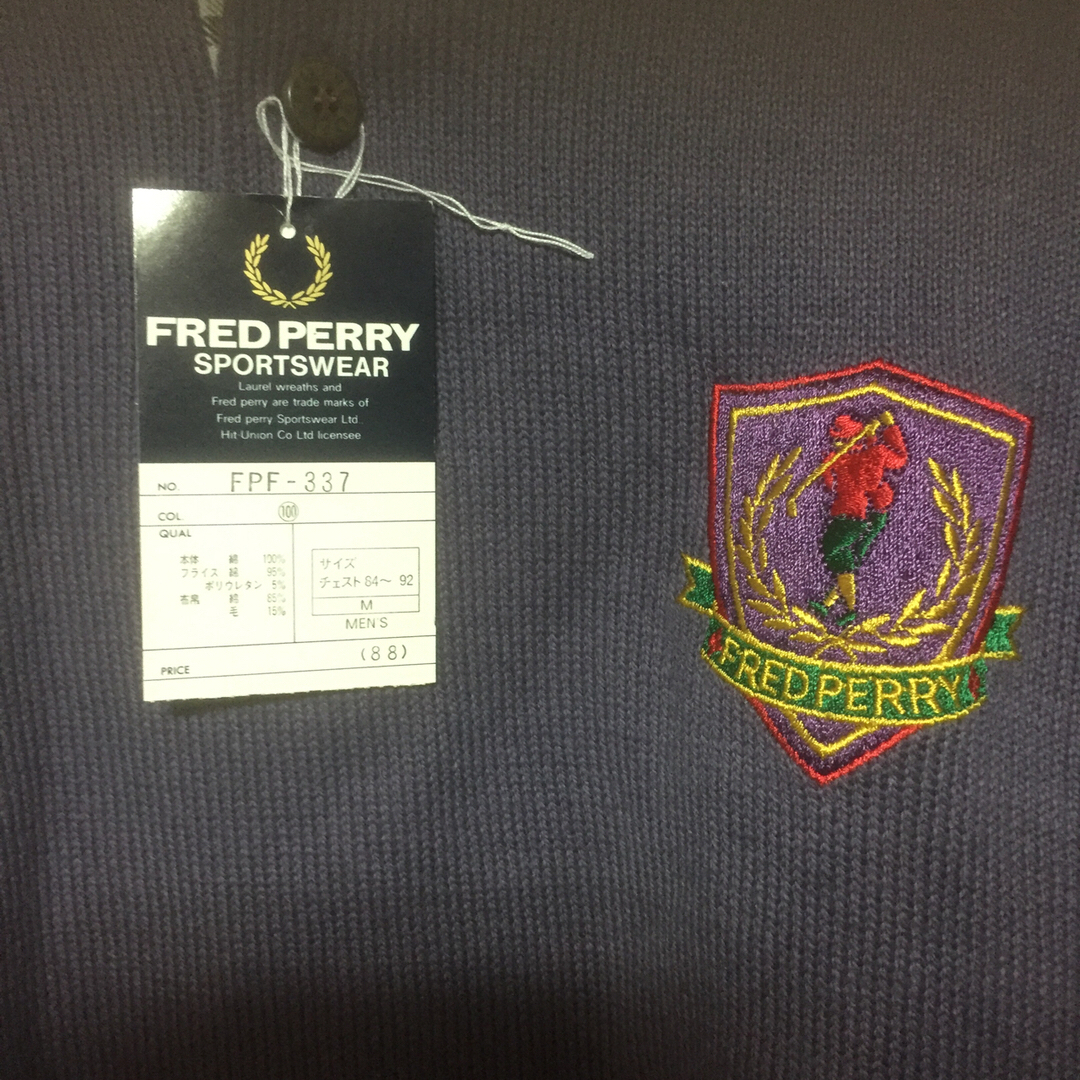 FRED PERRY(フレッドペリー)のフレッドペリー ゴルフウェア  厚手 長袖 スポーツ/アウトドアのゴルフ(ウエア)の商品写真