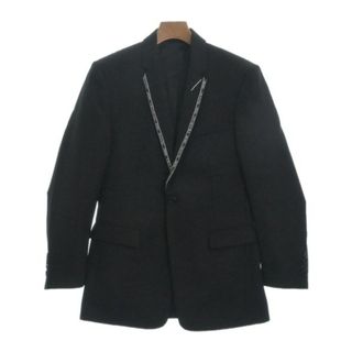 ディオールオム(DIOR HOMME)のDior Homme ディオールオム テーラードジャケット 44(S位) 黒 【古着】【中古】(テーラードジャケット)