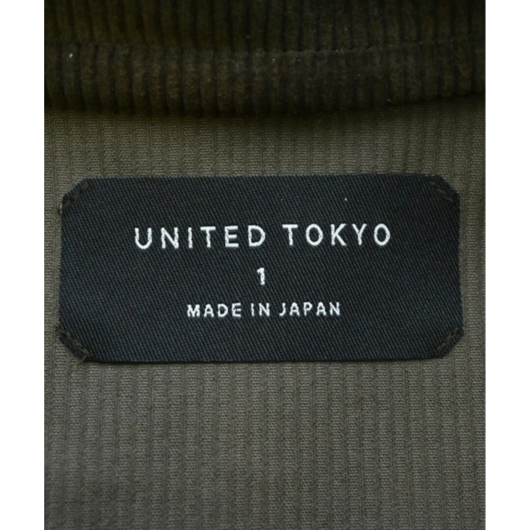 UNITED TOKYO(ユナイテッドトウキョウ)のUNITED TOKYO ブルゾン（その他） 1(S位) 茶xエンジ等 【古着】【中古】 メンズのジャケット/アウター(その他)の商品写真