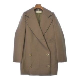 ステラマッカートニー(Stella McCartney)のSTELLA McCARTNEY ピーコート 34(XXS位) 茶 【古着】【中古】(ピーコート)