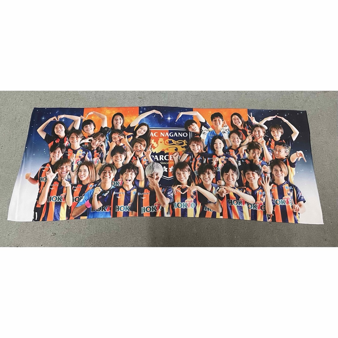 AC長野パルセイロレディース キービジュアルフェイスタオル スポーツ/アウトドアのサッカー/フットサル(応援グッズ)の商品写真