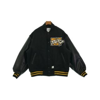 WTAPS ダブルタップス スタジャン 02(M位) 黒 【古着】【中古】(スタジャン)