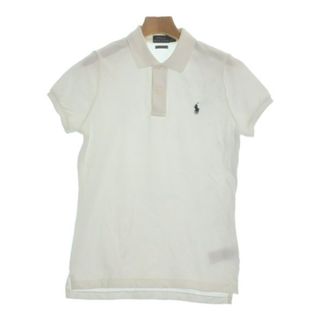 ポロラルフローレン(POLO RALPH LAUREN)のPolo Ralph Lauren ポロラルフローレン ポロシャツ M 白 【古着】【中古】(ポロシャツ)