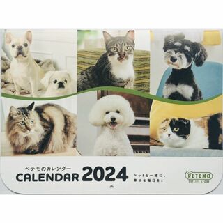 壁掛け　ワンちゃん猫ちゃんカレンダー(カレンダー/スケジュール)