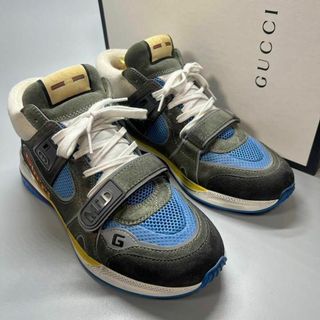 グッチ(Gucci)のGUCCI グッチ　Ultrapace ミッドカットスニーカー　ハイカット(スニーカー)