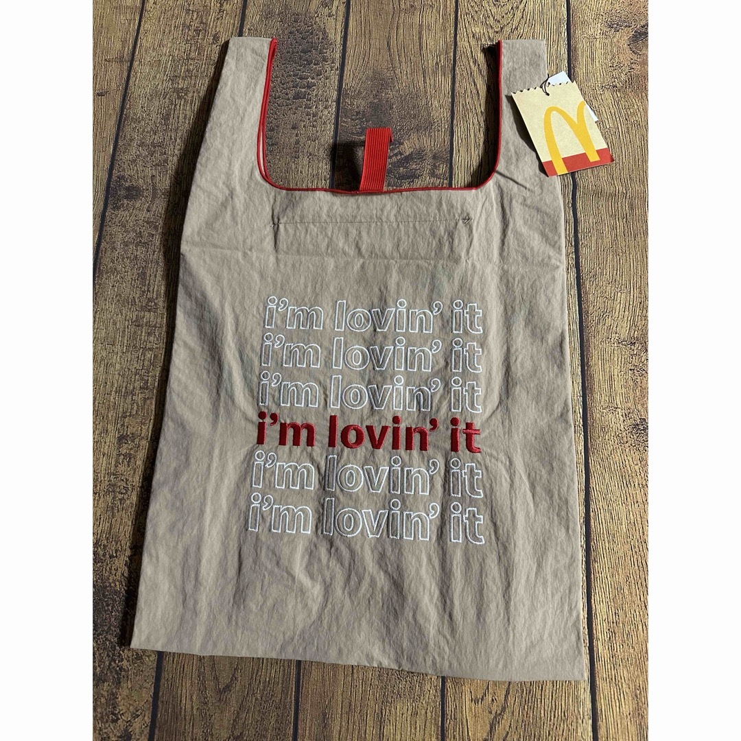 マクドナルド(マクドナルド)のグラニフ×マクドナルド　i’m lovin’ it  ショッピングバッグ レディースのバッグ(エコバッグ)の商品写真